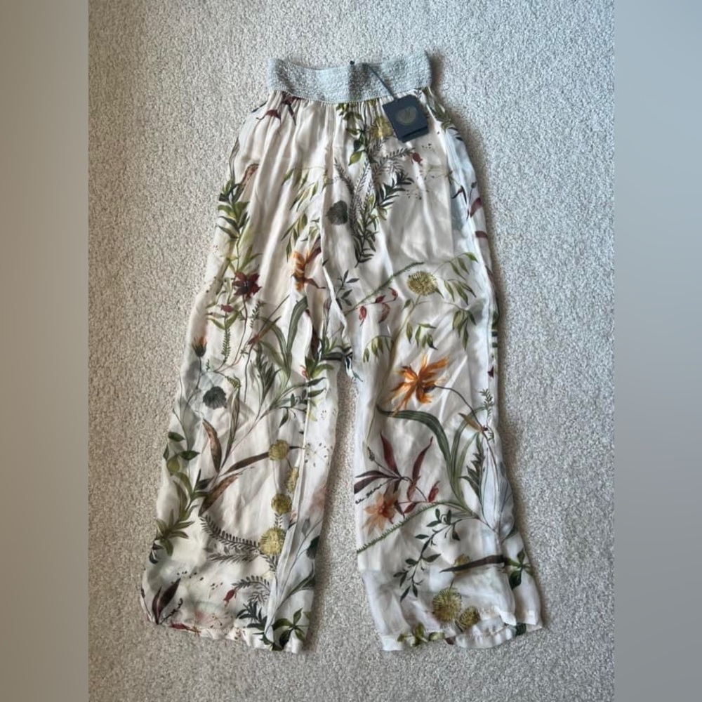 M made in Italy - floral pant